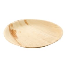 Plato Redondo Hoja de Palma 23,0 cm (25 Uds)