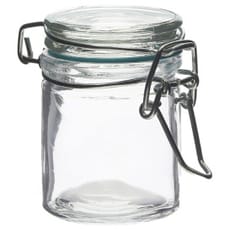 Tarro de Vidrio Hermético 45 ml Ø4,5x6cm (24 Uds)