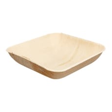 Bol de Hoja de Palma 15x15x4cm (25 Uds)