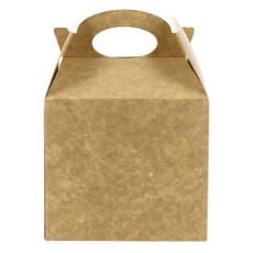 Caja de Menu Kraft 131x131x115mm (25 Uds)
