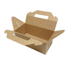 Caja Picnic de Cartón Kraft 228x122x97mm (125 Uds)