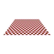 Envuelta Antigrasa “Vichy” Rojo 20x24,5cm (1000 Uds)