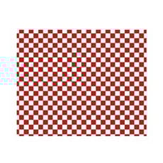Envuelta Antigrasa “Vichy” Rojo 20x24,5cm (1.000 Uds)