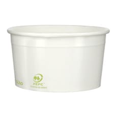 Tarrina de Cartón para Helados Ecológica 175ml (50 Uds)