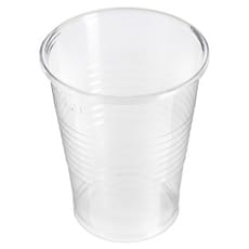 Vaso de Plástico PP Transparente 240ml Ø7,34cm (100 Uds)