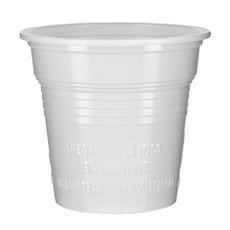 Vaso de Plástico PS Blanco 80ml Ø5,7cm (100 Uds)