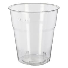 Vaso Reutilizable PS "Diamant" Cristal 200ml Ø7,2cm (25 Uds)