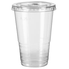 Tapa Plana con Cruz PP Transparente Ø7,9cm (50 Uds)