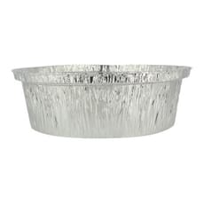 Envase de Aluminio Redondo para Pollos 1900ml (125 Uds)