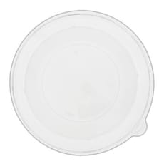Tapa Cúpula de Plástico rPET Cristal Ø21x3cm (25 Uds)