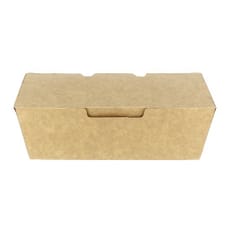 Caja Comida para Llevar Kraft 16,5x7,5x6cm (25 Uds)