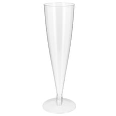 Copa de Plástico para Cava Transparente 150ml 2P (6 Uds)