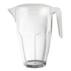 Jarra Reutilizable con Tapa Transparente SAN 2250ml (1 Ud)