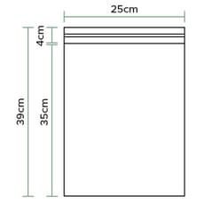Bolsas Polipropileno CPP Solapa Adhesiva 25x35cm G160 (100 Uds)