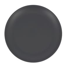 Plato Reutilizable Durable PP Mineral Antracita Ø23,5cm (6 Uds)