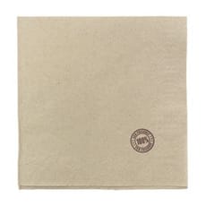 Servilleta de Papel Eco "Recycled" 33x33cm 1C (100 Uds)