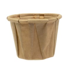 Tarrina de Papel Plisado Kraft de 22ml (250 Uds)