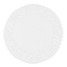 Rodal de Papel Calado Blanco Litos Ø180mm (250 Uds)