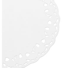 Rodal de Papel Calado Blanco Litos Ø100mm (250 Uds)