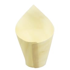 Cono de Madera Degustación 11cm (50 Uds)