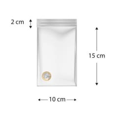 Bolsas ZIP con Autocierre 10x15cm G160 (100 Uds)