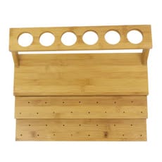 Soporte de Bambú para Pinchos y Conos 29x35,5x11,5cm (1 Ud)