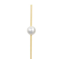 Pinchos de Bambú Decorados Perla 9cm (100 Uds)