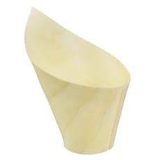 Cono de Madera Degustación 14cm (50 Uds)