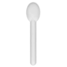 Cuchara de Caña de Azúcar Blanco 16cm (50 Uds)