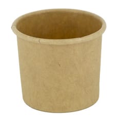 Tarrina Cartón Kraft para Salsas 30ml Ø4,3cm (50 Uds)