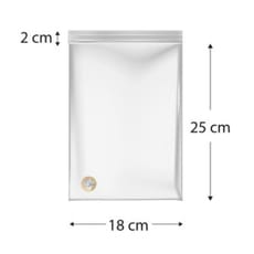 Bolsas ZIP con Cierre a Presion 18x25cm G200 (100 Uds)