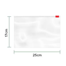Bolsa Polietileno Cierre por Cursor 25x17cm G250 (50 Uds)