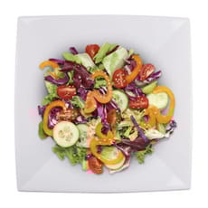 Plato Duro Reutilizable PP Llano Blanco "Nice" 29cm (12 Uds)