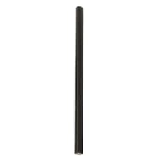 Pajita Recta de Papel Negra Ø8mm 14cm (100 Uds)