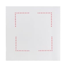 Servilleta Plana de Papel Sulfito Blanca 20x20cm (750 Uds)