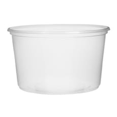 Tarrina de Plástico Transparente 300ml Ø10,5cm (100 Uds)