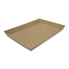 Bandeja Kraft para Caja con Ventana 25,5x3,4cm (50 Uds)