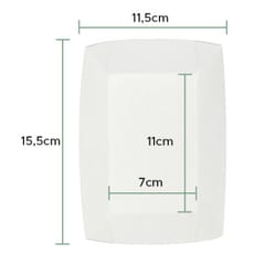 Barqueta 300ml Kraft 11x7x3,5cm (25 Uds)