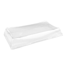 Tapa de Plástico rPET para Bandeja de 12x22cm (50 Uds)