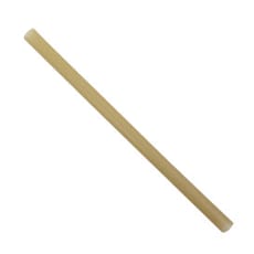 Pajita Eco Recta de Caña de Azúcar Ø1,2cm 25cm (50 Uds)