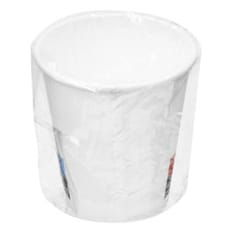 Vaso Cartón Enfundado 9 Oz/280ml Blanco Ø8,1cm (50 Uds)