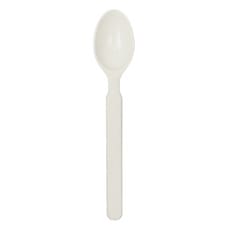 Cuchara Reutilizable Durable PP Crema 16,9cm (50 Uds)