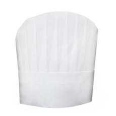 Gorro TST Cocinero Chef  Blanco (10 Uds)