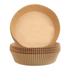 Papel Kraft para Freidora de Aire 40g Ø16x4cm (50 Uds)