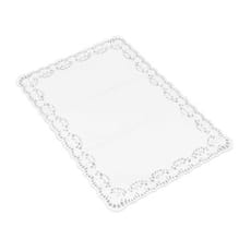 Blonda de Papel Calada Blanca Litos 20x30cm (250 Uds)