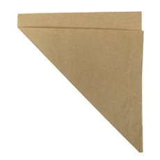 Cono de Papel Antigrasa Kraft 19,5cm 50gr (100 Uds)