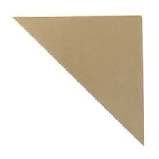 Cono de Papel Antigrasa Kraft 25,5cm 100gr (100 Uds)