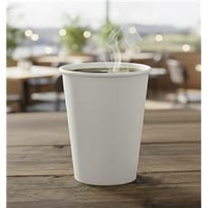 Vaso Cartón 9Oz/280ml Blanco Ø8,0cm (50 Uds)