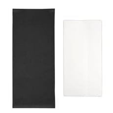 Sobre Portacubiertos con Servilleta Negro 11x25cm (100 Uds)