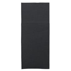 Servilleta Canguro de Papel Punta-Punta 33x40cm Negra (60 Uds)